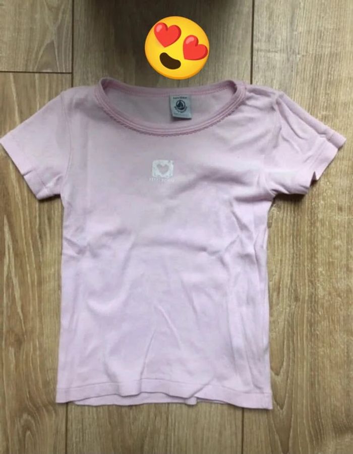 Lot de 7 maillots de corps MC 4/5ans plusieurs marques - photo numéro 2