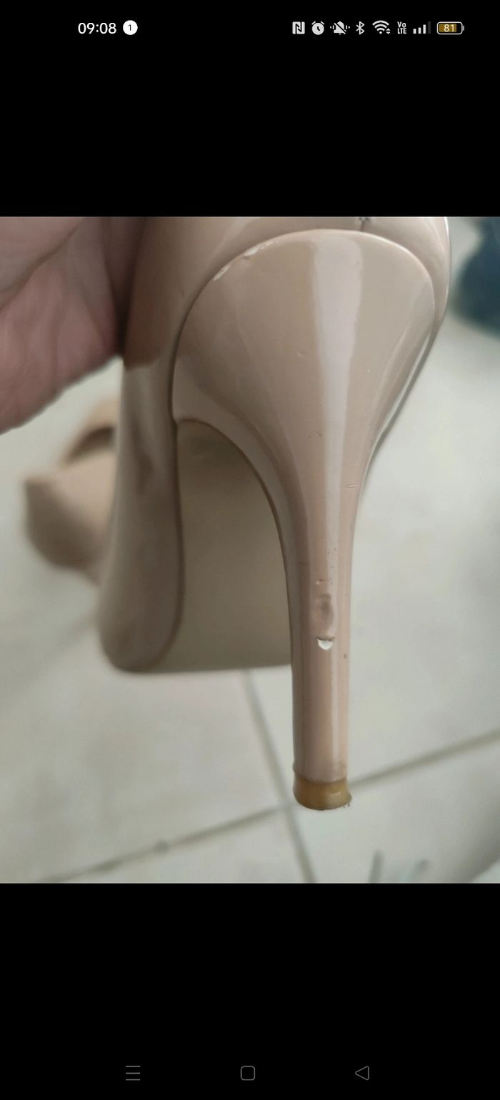 Escarpins beige 38 - photo numéro 4