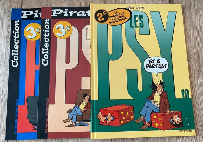 Lot BD Les psy