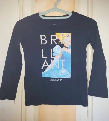 Maillot manches longues fille Disney