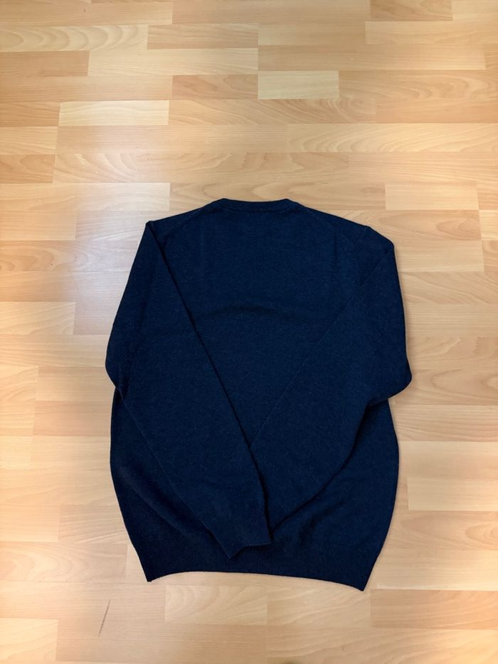 Pull Gant marine ras du cou marine taille L - photo numéro 3