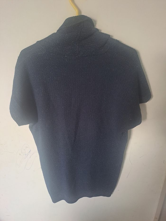 Pull Manches courtes grand col roulé - photo numéro 10