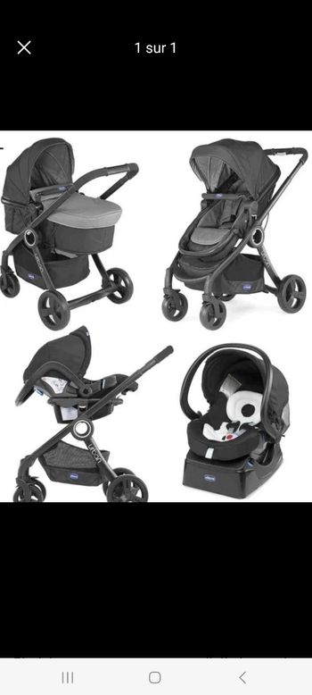 Poussette Urban trio de Chicco