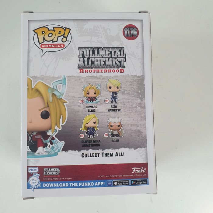 Funko Pop Animation #1176 Fullmetal Alchemist Fmab Edward Elric - photo numéro 3