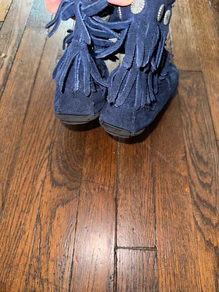Boots en daim Minnetonka  Taille 5 us (36) - photo numéro 6