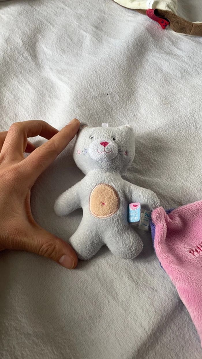 Doudou chat sucre d’orge - photo numéro 5