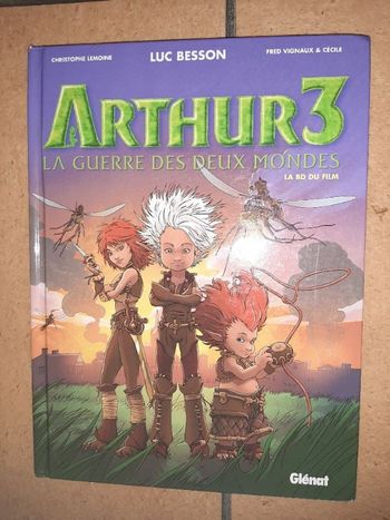 Arthur 3 BD la guerre des 2 mondes