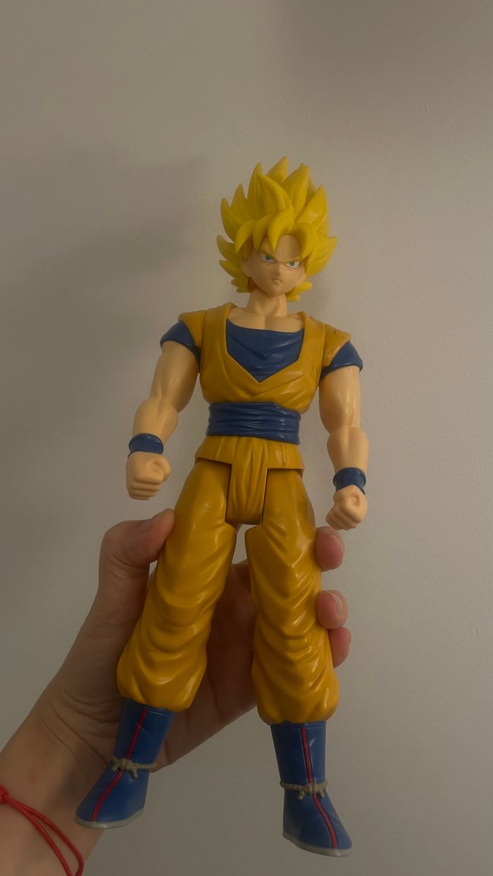 Figurine son goku super saiyan limit breaker series dragon ball z san goku manga anime