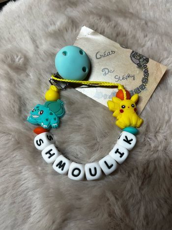 Attache tétine Pokémon