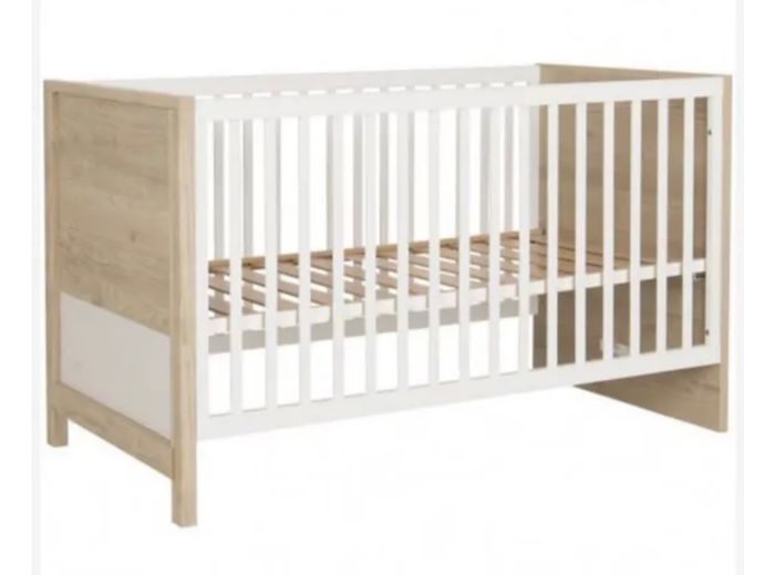 Lit bébé évolutif Evan BEIGE - photo numéro 2