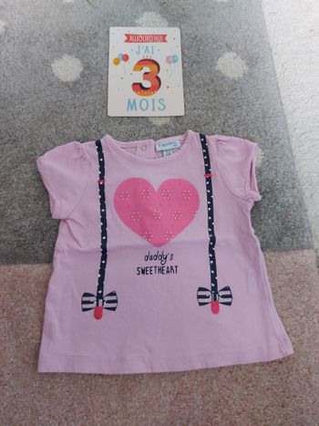 Tee-shirt 3 mois