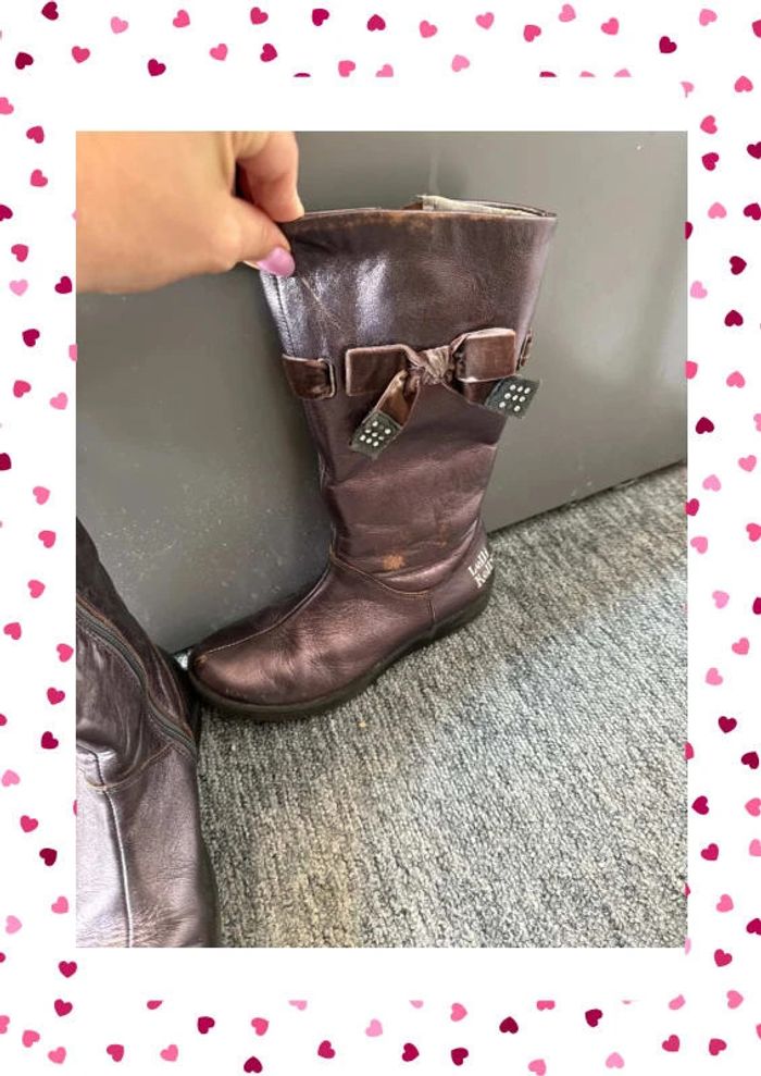 Bottes cuir fille - photo numéro 3