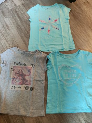 Lot de 3 t-shirts 8 ans