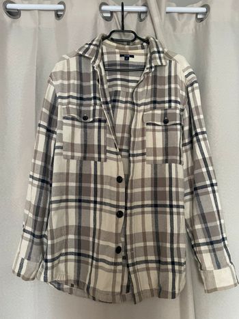 Veste à carreaux homme