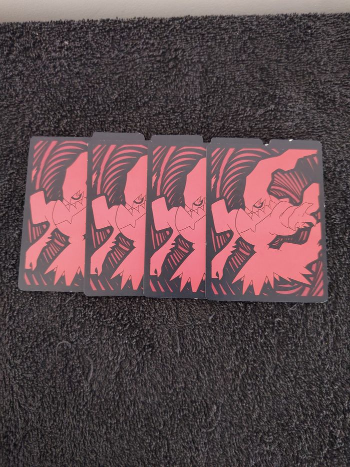 Lot de 4 cartes pokémon Astral Radiance : Darkrai Divider - photo numéro 2
