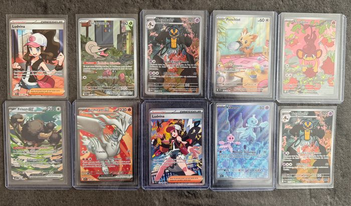 Cartes Pokémon Flamme Blanche EV10.5 FR
