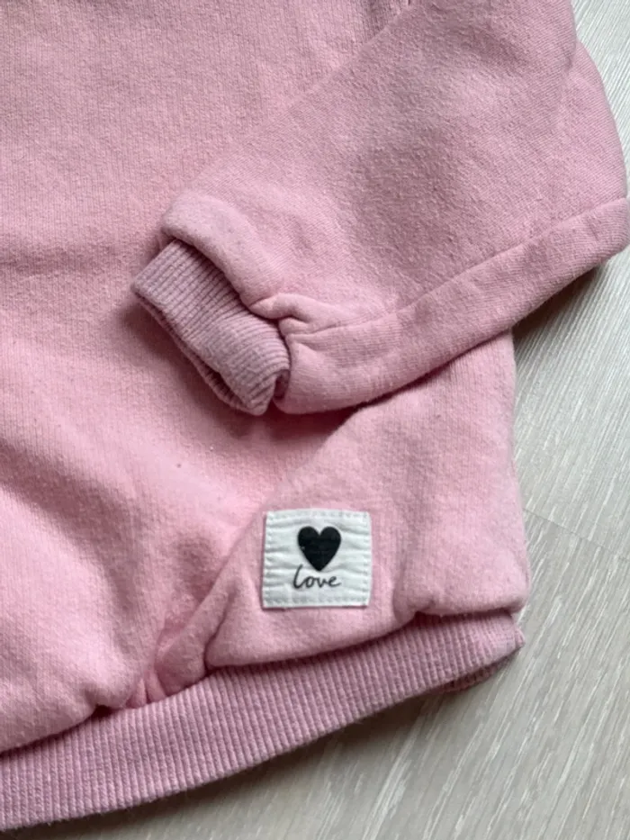Pull rose love H&M - photo numéro 2