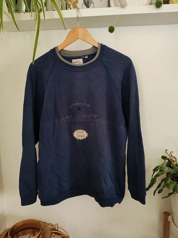 Sweat pull bleu marine vintage Lee Cooper