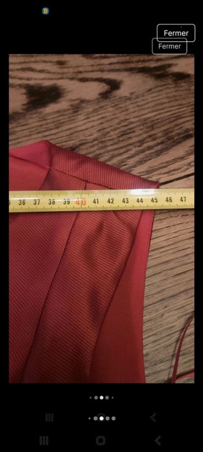 Magnifique Robe rouge bordeaux Esprit fr 44 - photo numéro 15