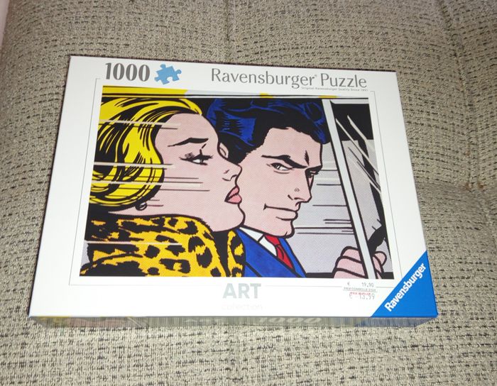 Puzzle 1000 p - Art Collection - in The Car/Roy Lichtenstein - 12000192