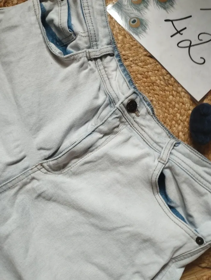 Short jean clair 42 kiabi - photo numéro 5