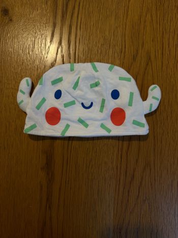 Bonnet Bébé 44 cm Blanc Premaman