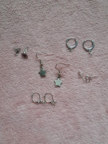 Boucles d'oreilles étoiles