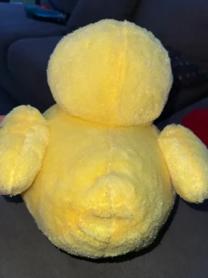 Peluche canard jaune - photo numéro 2