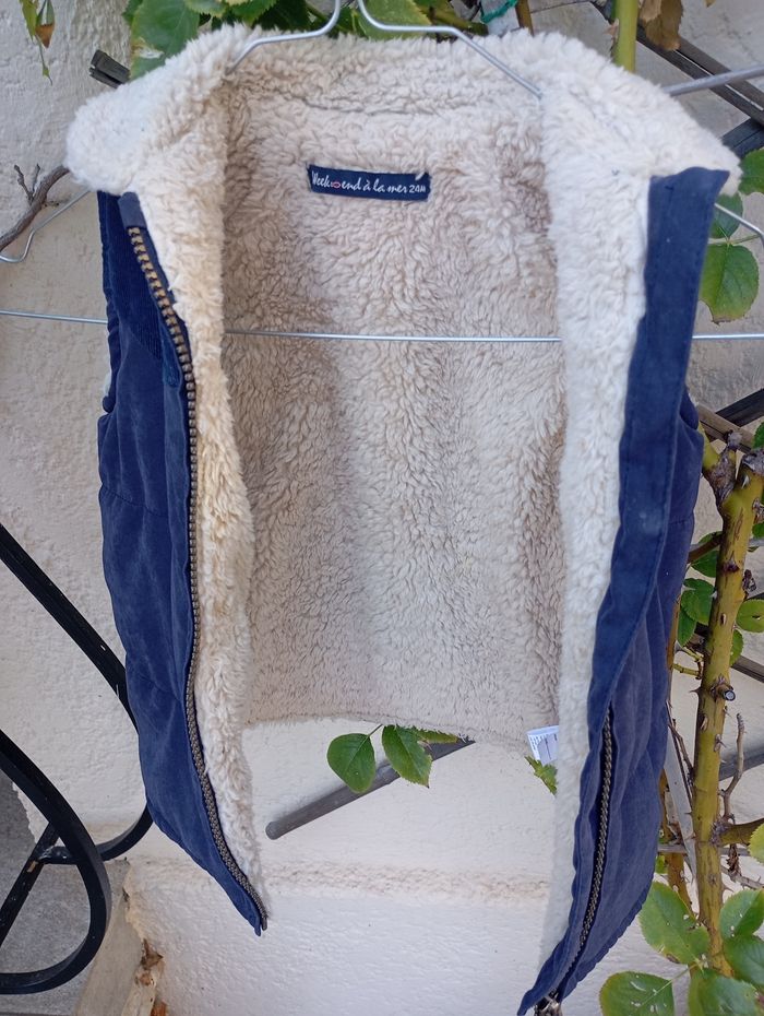 Veste sans manche doublée peau de mouton 2 a - photo numéro 6