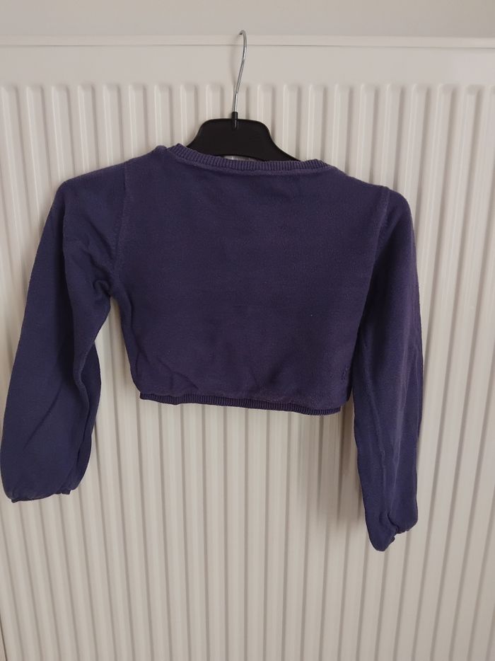 Gilet cardigan réversible fille 6 ans verbaudet - photo numéro 3