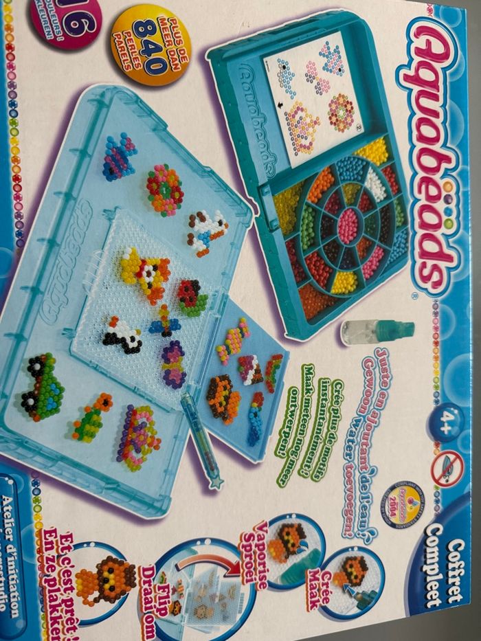 Coffret Initiation Aquabeads avec perles qui collent à l’eau - photo numéro 10