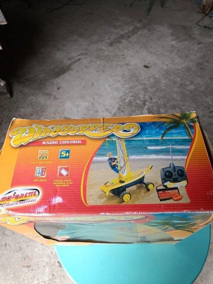 jouets majorette windsurfer manta Ray télécommandé rare - photo numéro 5