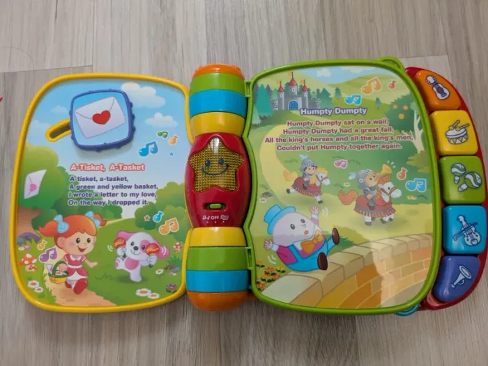 Livre de comptines interactif en anglais - photo numéro 2