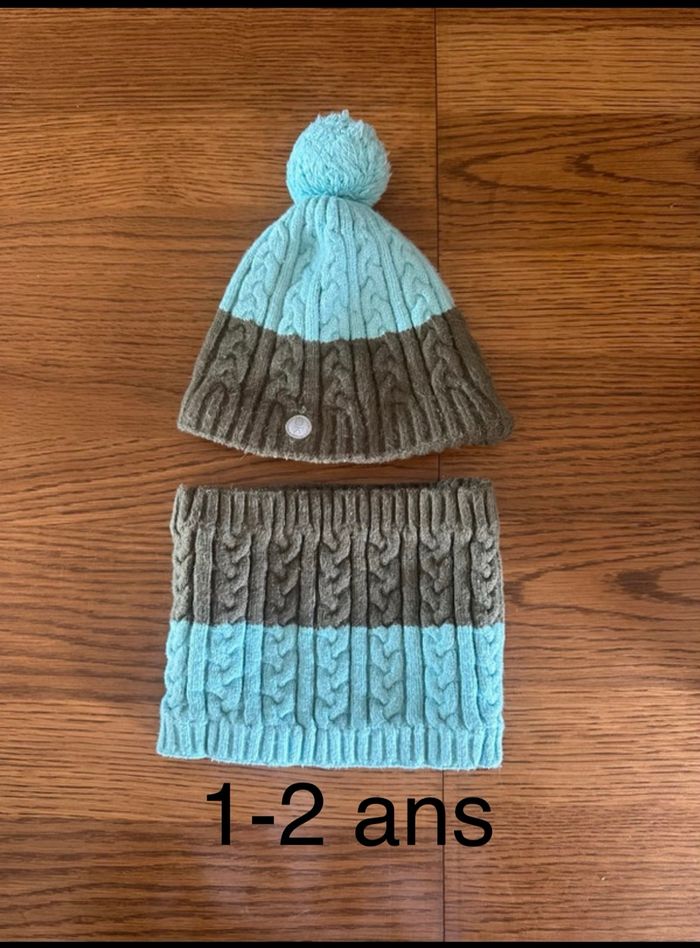 Bonnet et cache cou