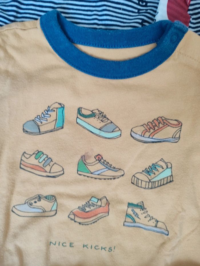 Lot 8 t shirt 12 mois - photo numéro 5