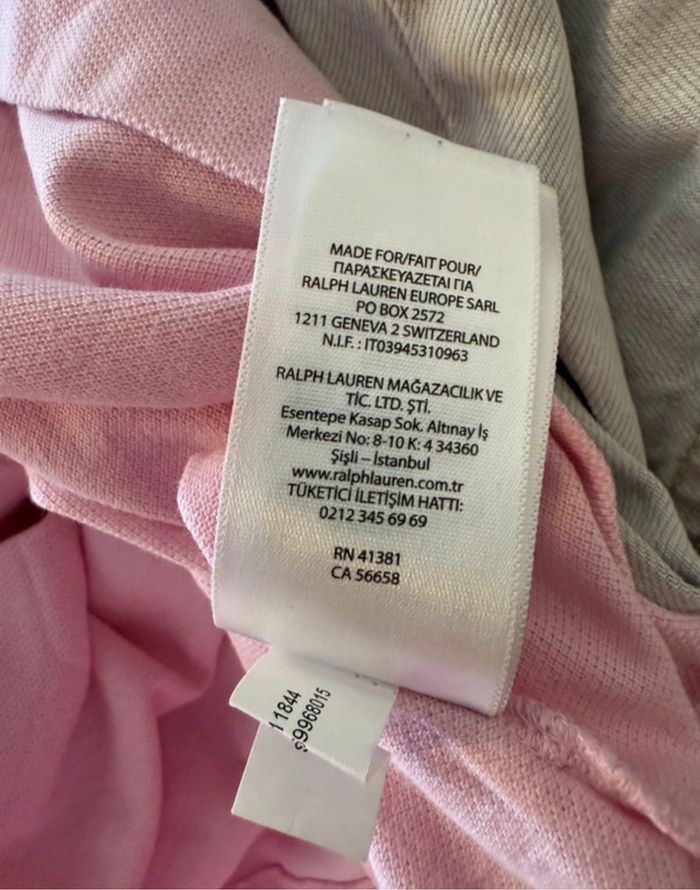 Polo Ralph lauren homme rose  XL - photo numéro 5