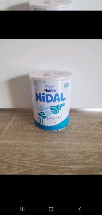Lait Nidal Croissance 3 ème âge