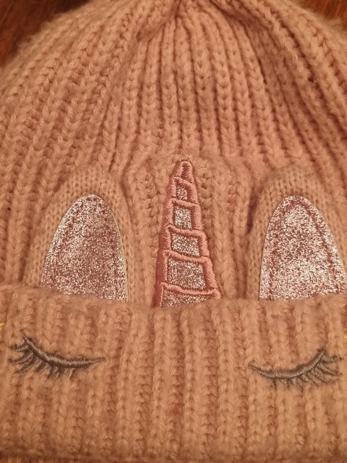 Bonnet licorne kiabi taille 2/3 ans - photo numéro 2