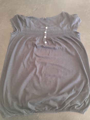 Tee-shirt grossesse marine 36