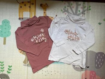 Lot de 2 Sous pulls col roulé