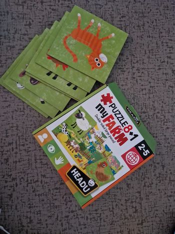 Puzzle 2 à 5 ans 8 en 1