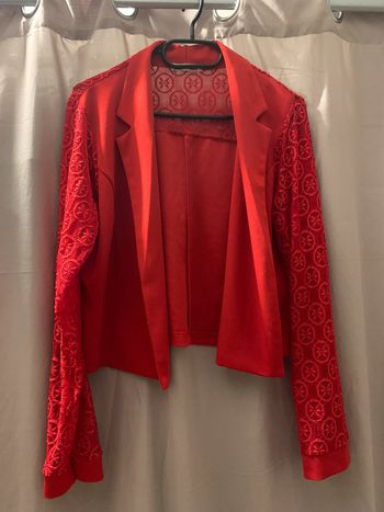 Veste rouge taille M