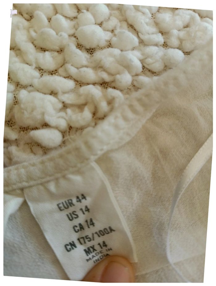 Blouse blanche H&M L.O.G.G. en coton mignon cute kawaii chill - photo numéro 4
