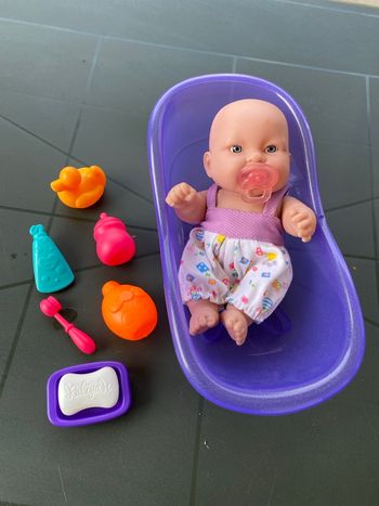 Baignoire pour poupons et accessoires