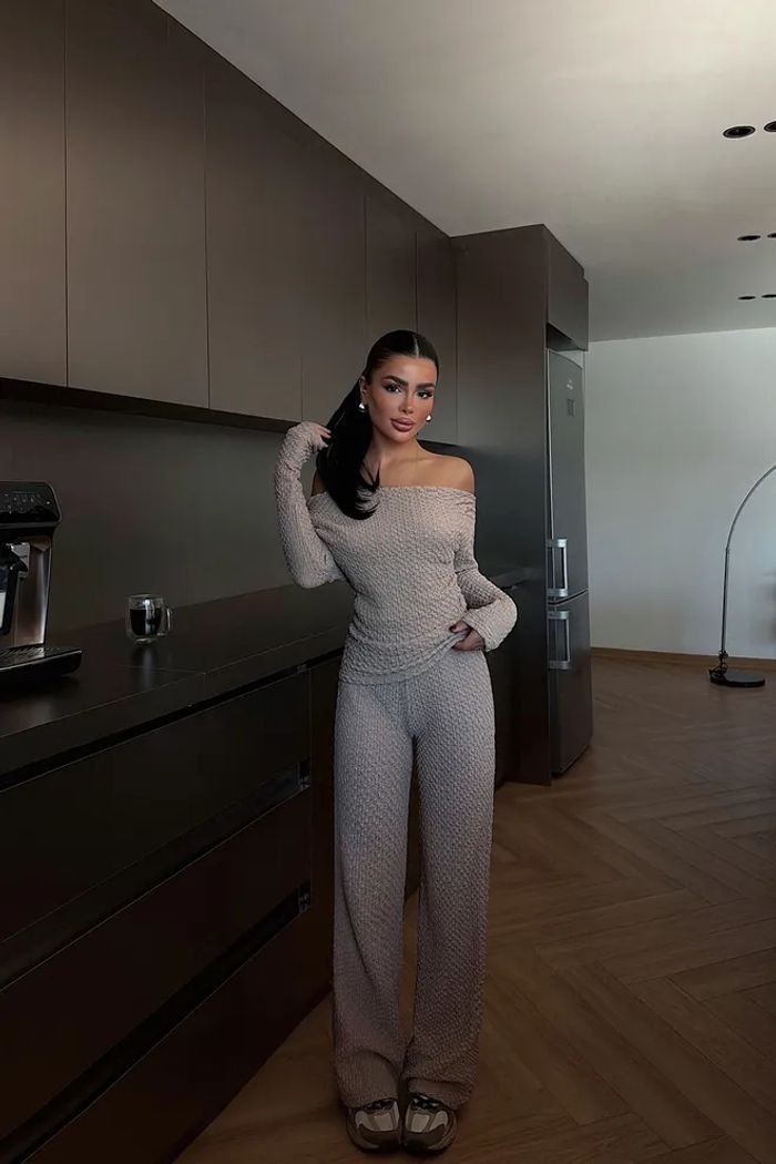 Ensemble décontracté beige