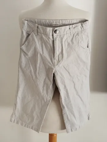 Short à rayures gris Orchestra taille 12 ans