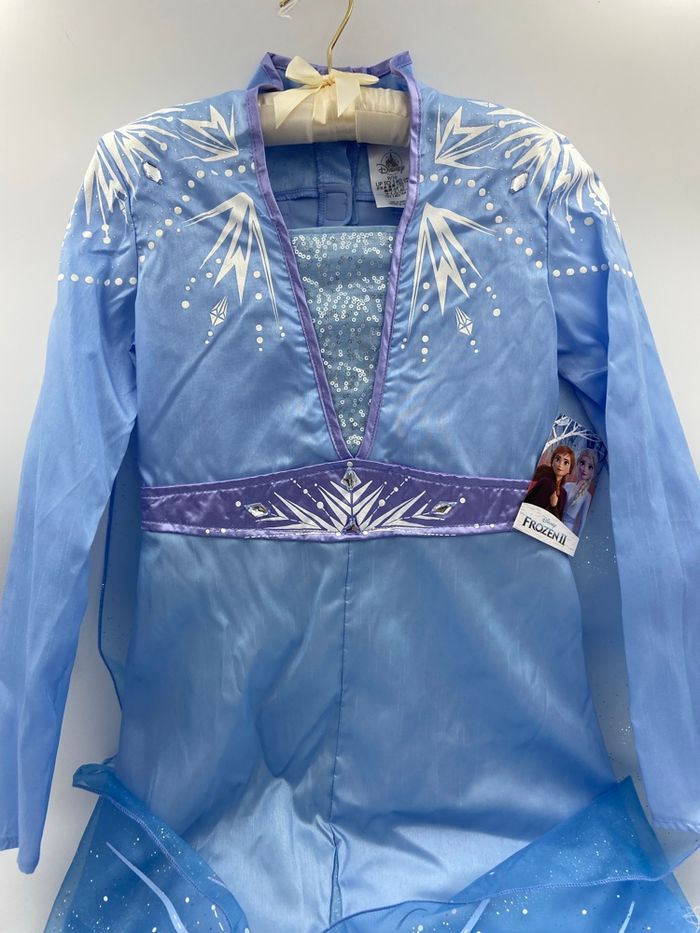 Déguisement / Costume Elsa pour enfants (10ans) La Reine des Neiges 2 / Robe de princesse - photo numéro 2