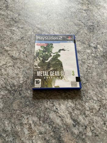 métal gear solid 3 Snake eater ps2