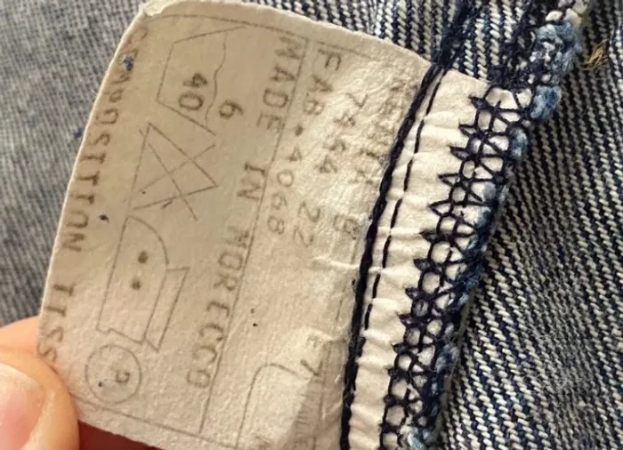 Veste en jeans longue homme - photo numéro 6