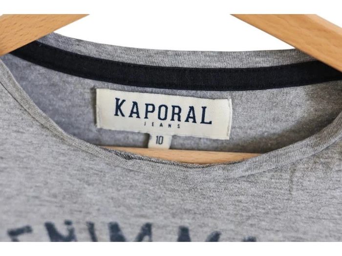 C60 t-shirt gris Kaporal 10 ans - photo numéro 3